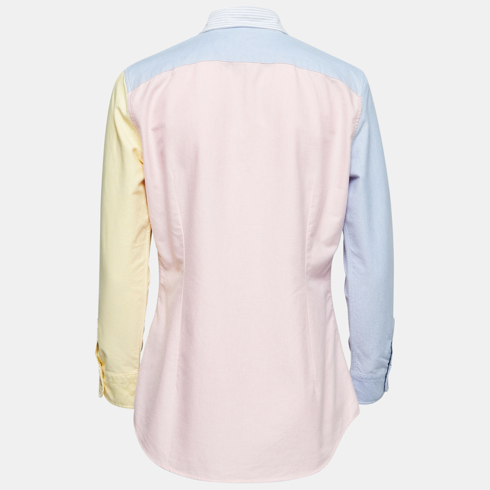 

Ralph Lauren Multicolor Cotton Button Down Full Sleeve Custom Fit Shirt