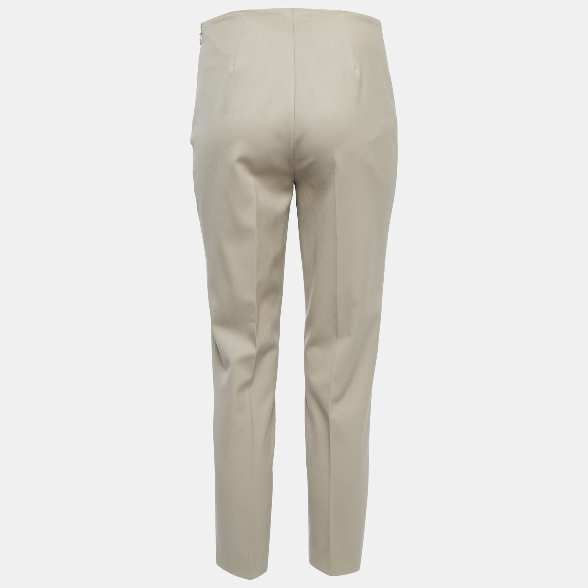 

Ralph Lauren Beige Stretch Wool Slim Fit Pants