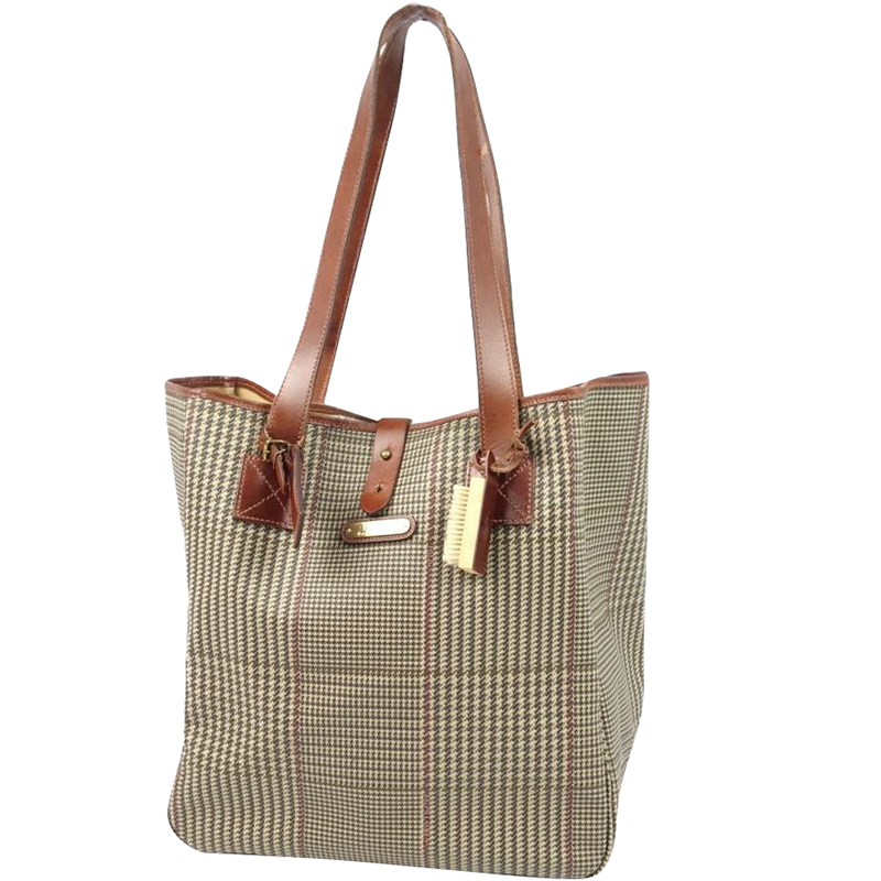 

Ralph Lauren Beige PVC Leather Tote Bag