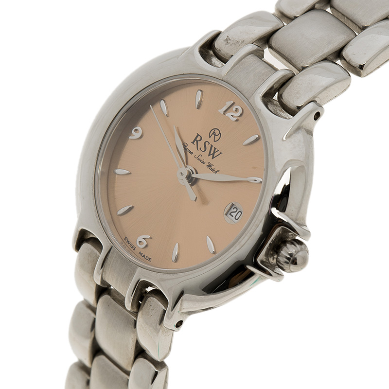 

Rama Swiss Brown Stainless Steel Women's Wristwatch