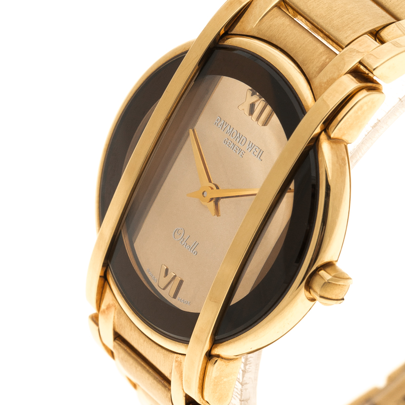 

Raymond Weil Champagne Othello, Gold