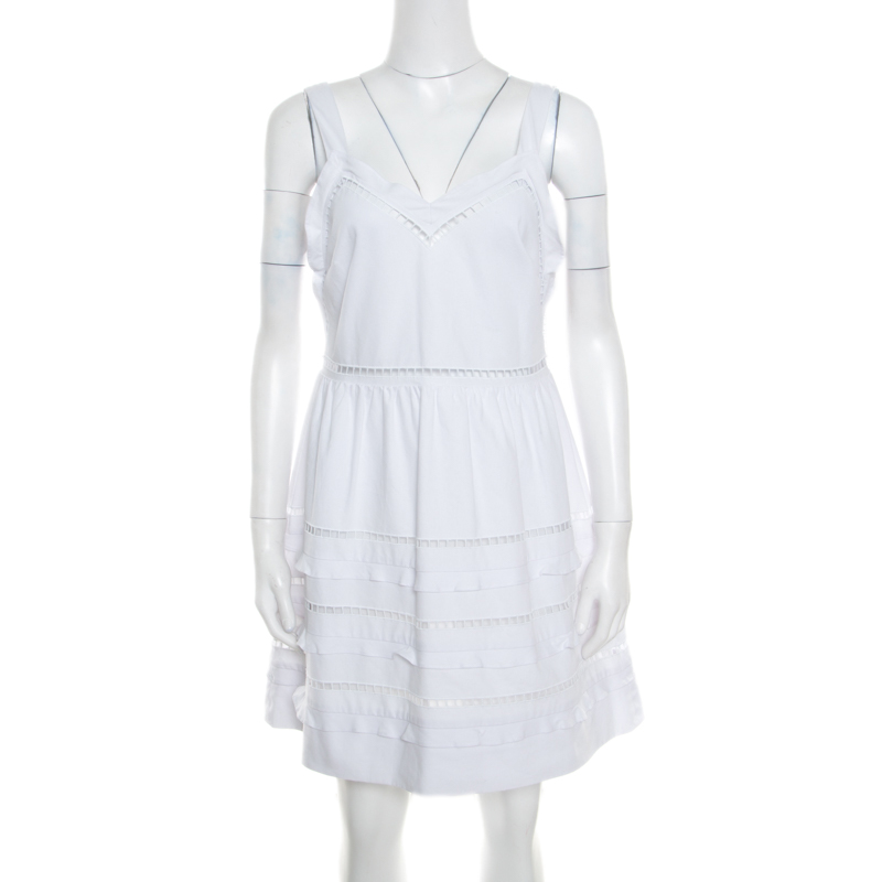 red valentino white dress