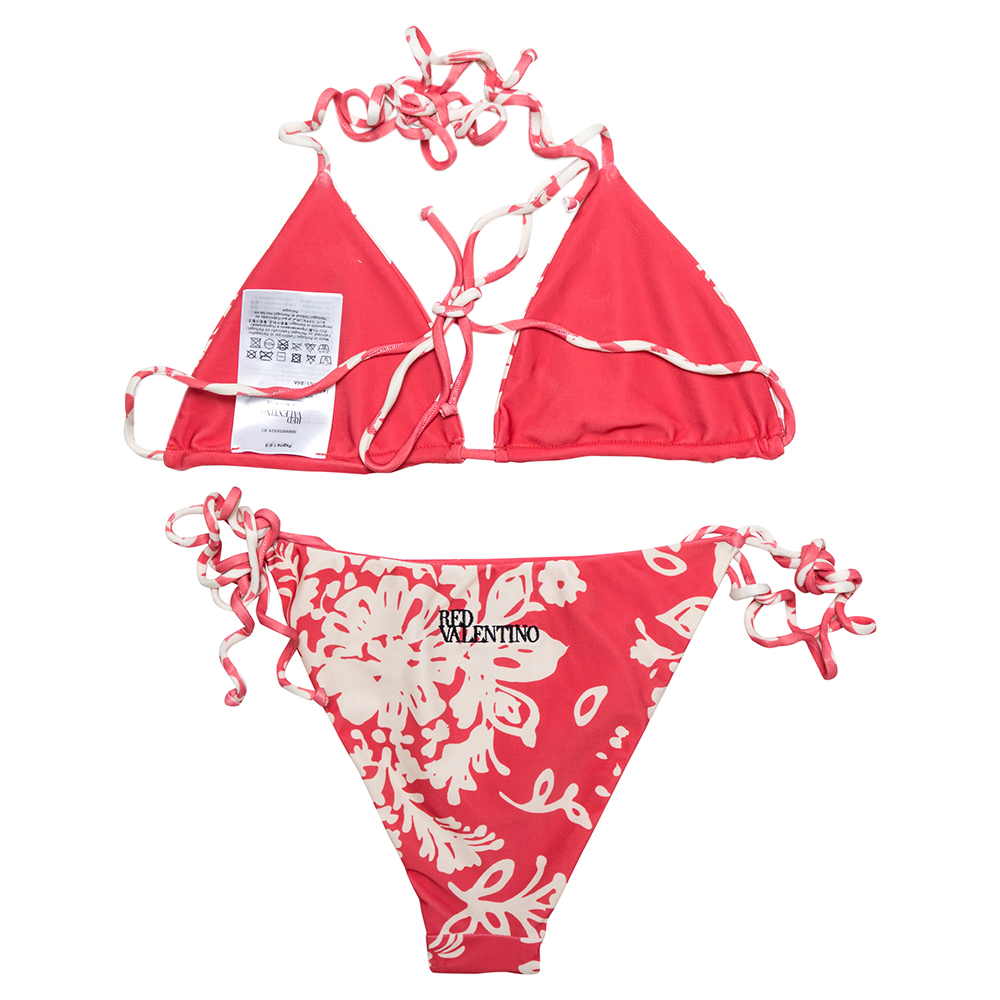 

RED Valentino Coral Red String Bikini