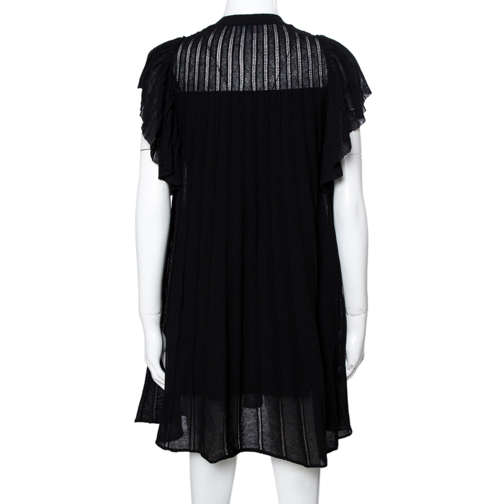 

Red Valentino Nero Maglieria Knit Dress, Black