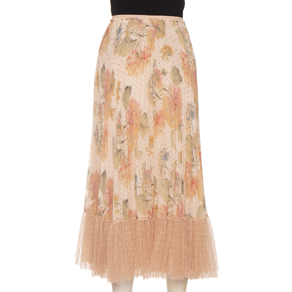 

Red Valentino Rose FAÇON Skirt, Pink