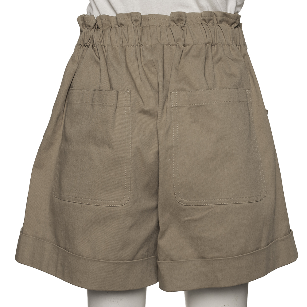 

Red Valentino Corda FAÇON Short, Beige