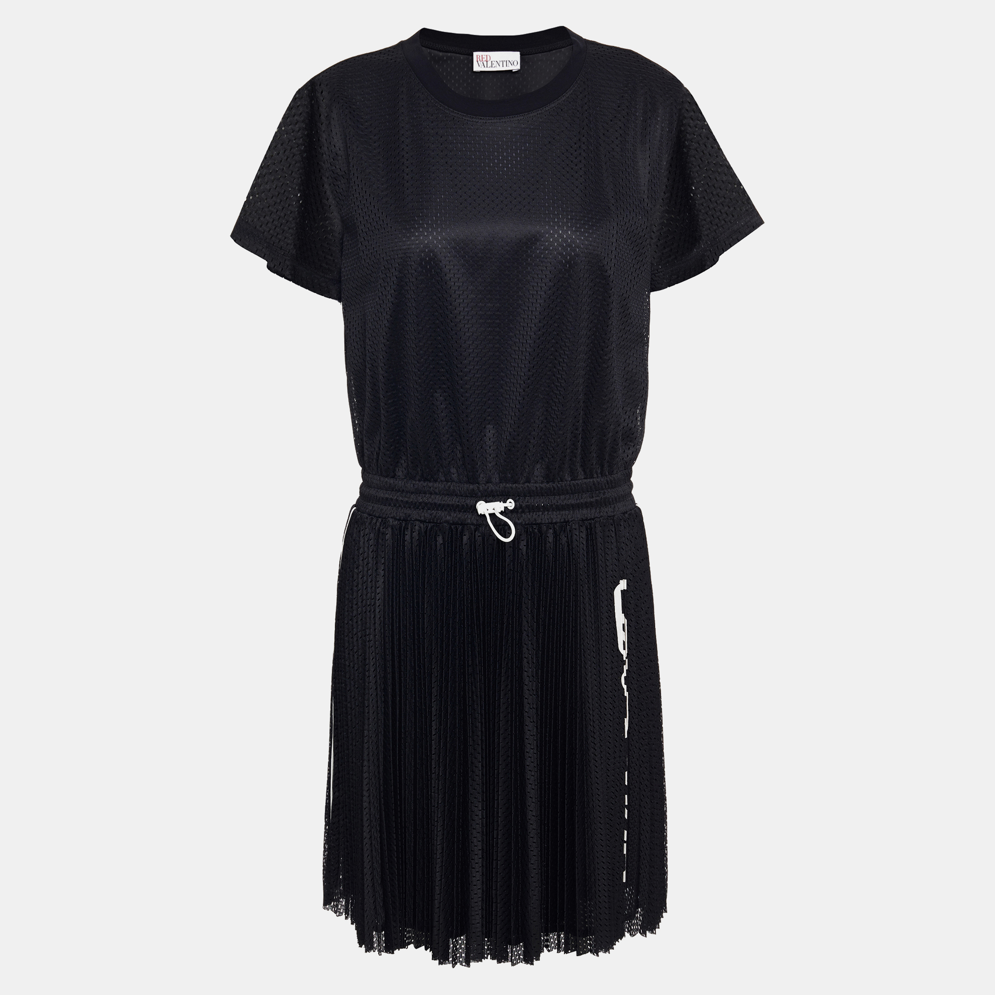 

Redvalentino Polyester Mini Dress, Black