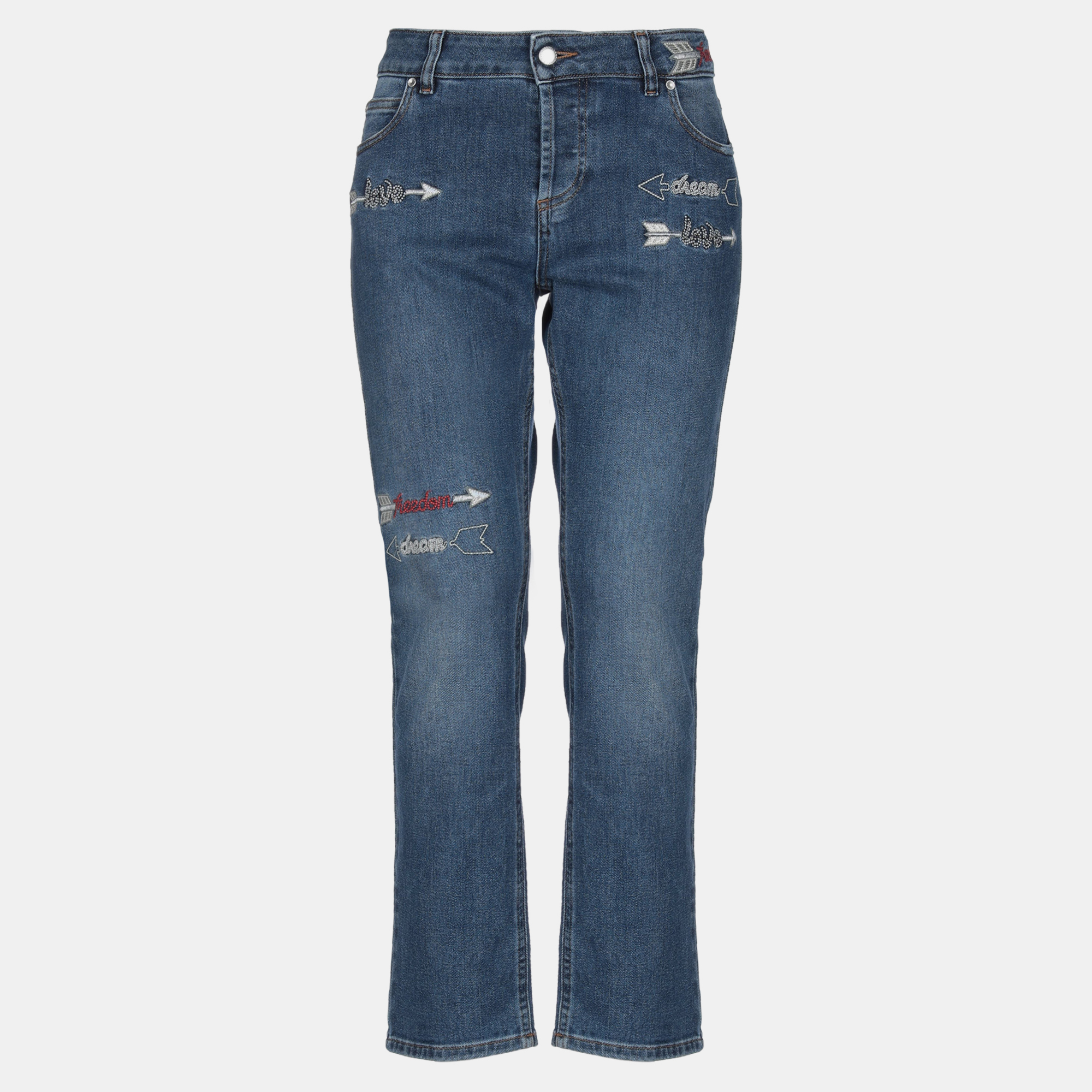 

Redvalentino Cotton Jeans 27, Blue