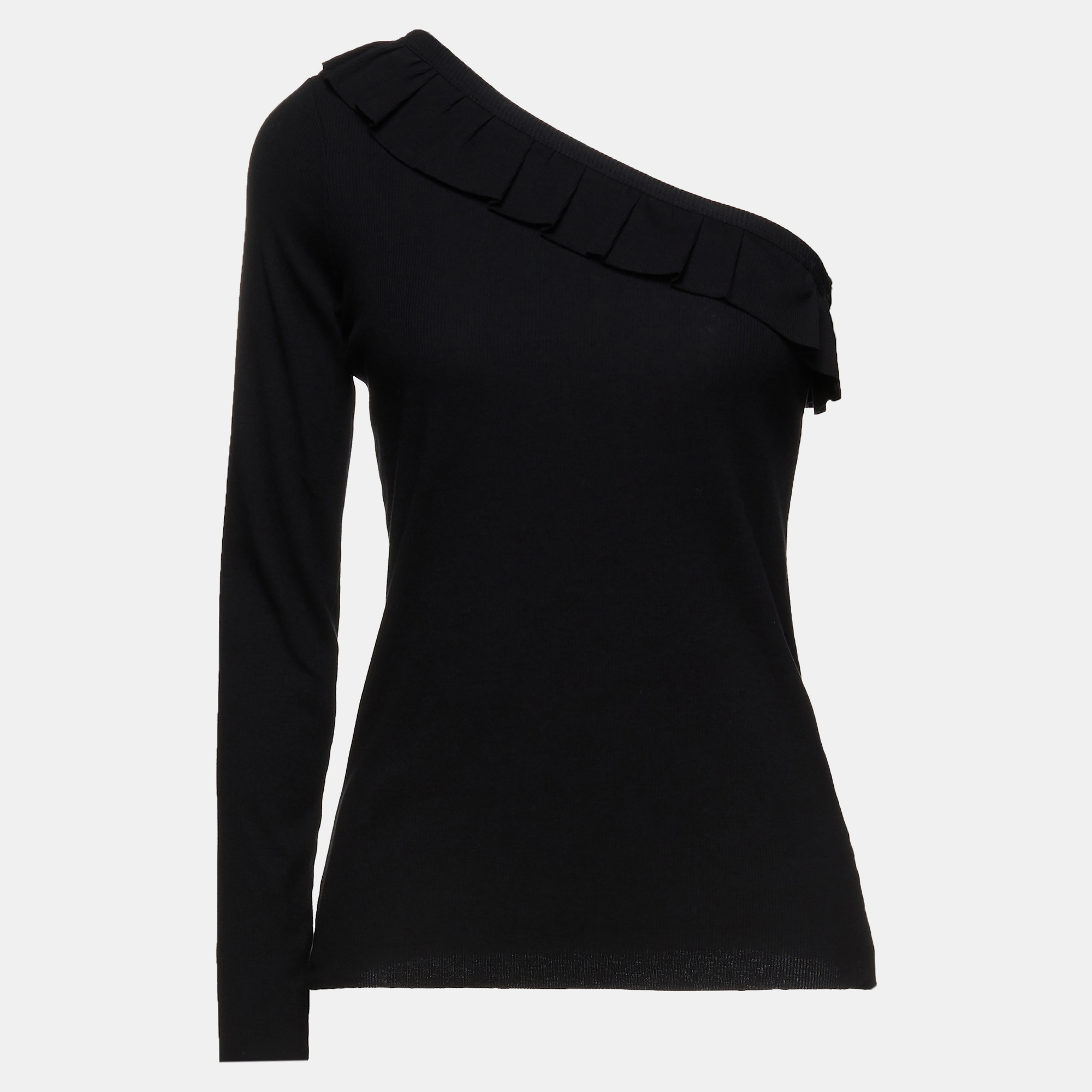 Let the latest addition to your closet be this designer top. Meticulously tailored and effortlessly chic its a versatile wardrobe staple youll love counting on.