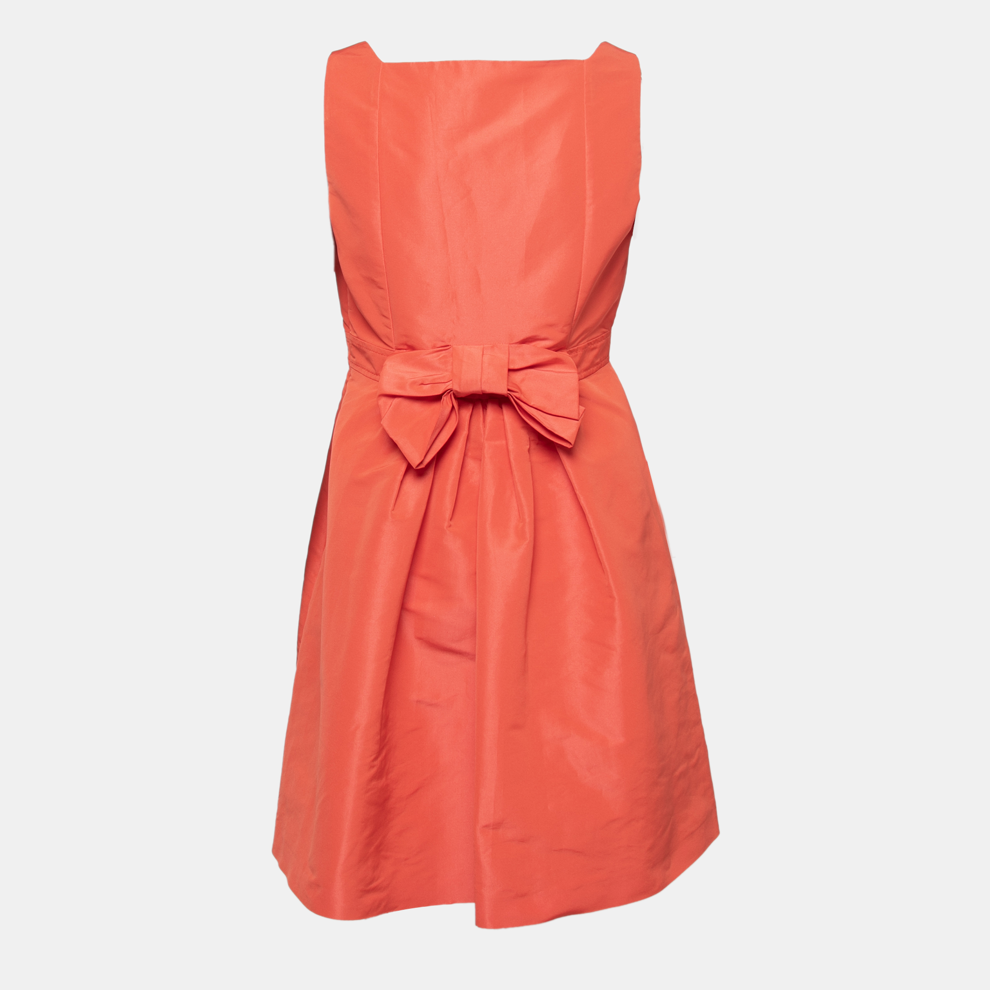 

RED Valentino Coral Pink Synthetic Sleeveless Dress