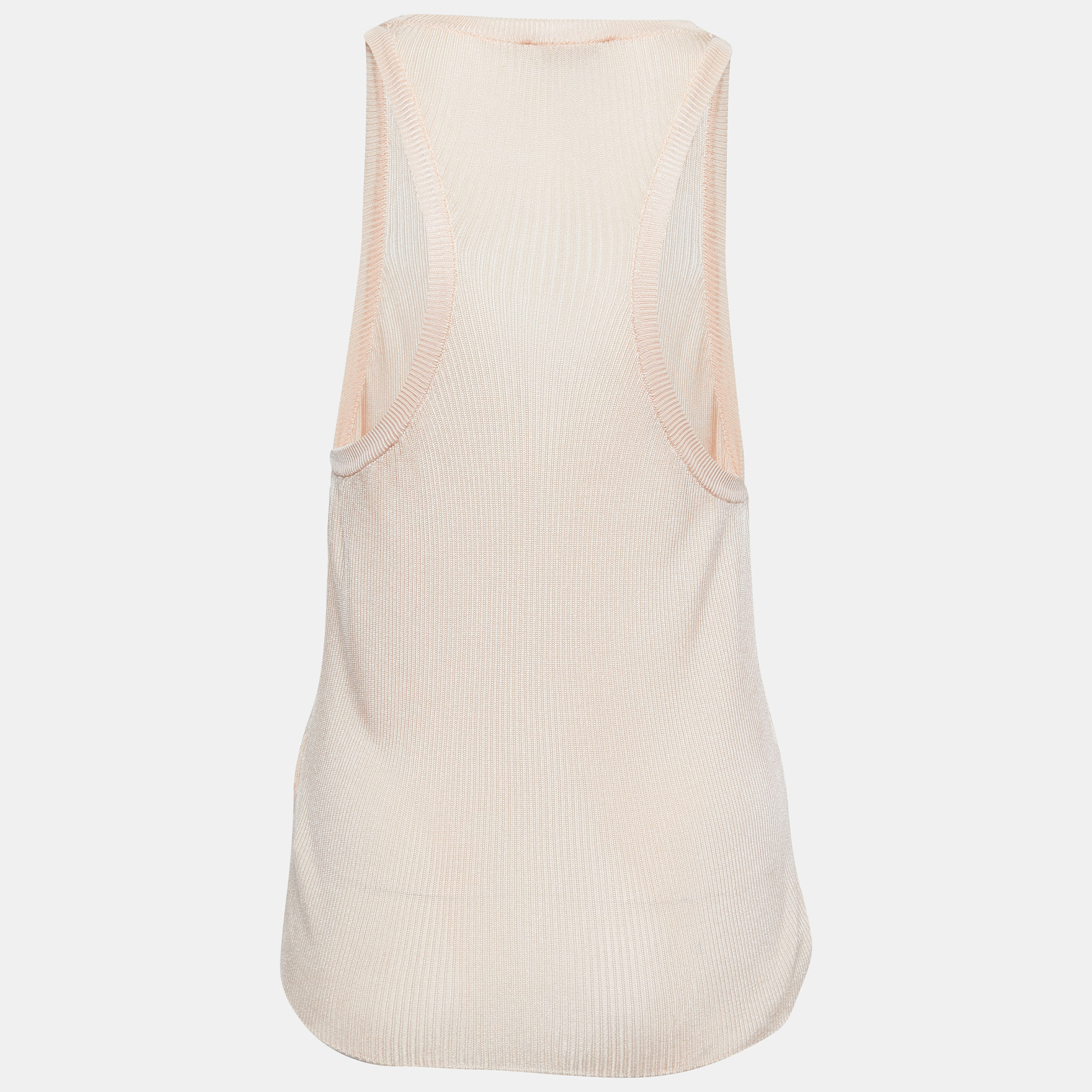 

RED Valentino Light Orange Knit Tank Top