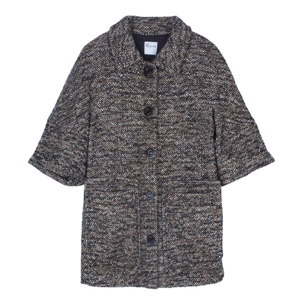 Pre Owned RED Valentino Brown Tweed Short Jacket M