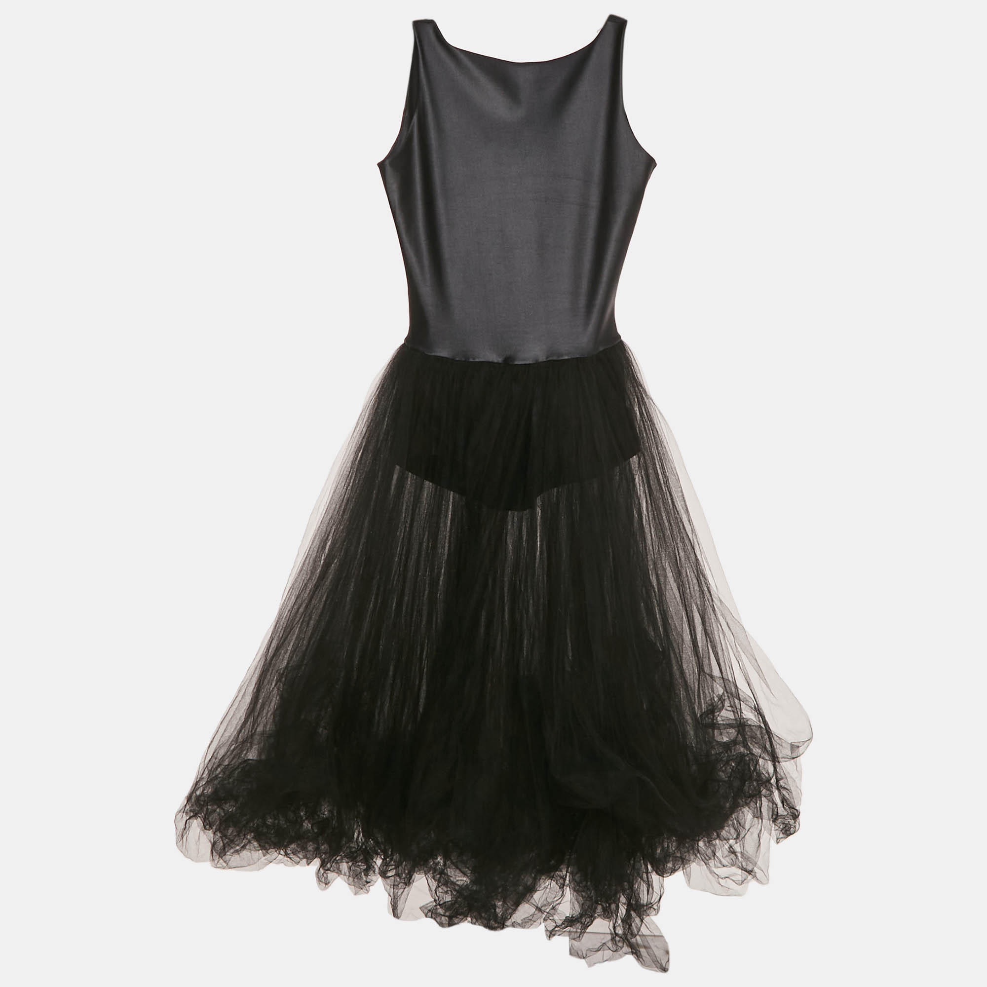 

Repetto Black Tulle Tutu long Dress XS