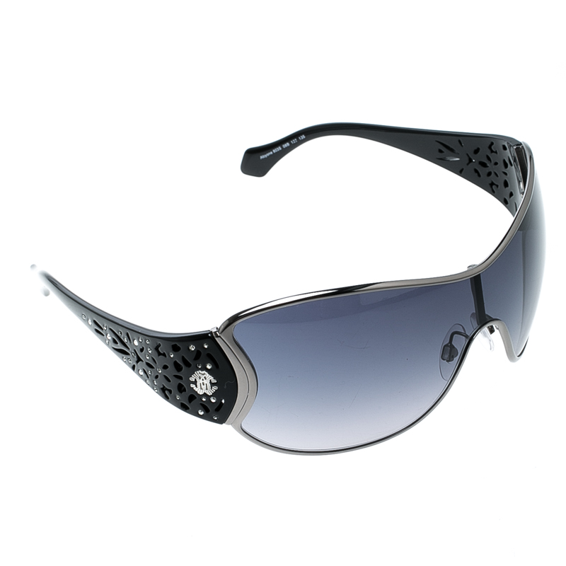 Roberto Cavalli Grey/Black Gradient 803S Alcyone Sunglasses