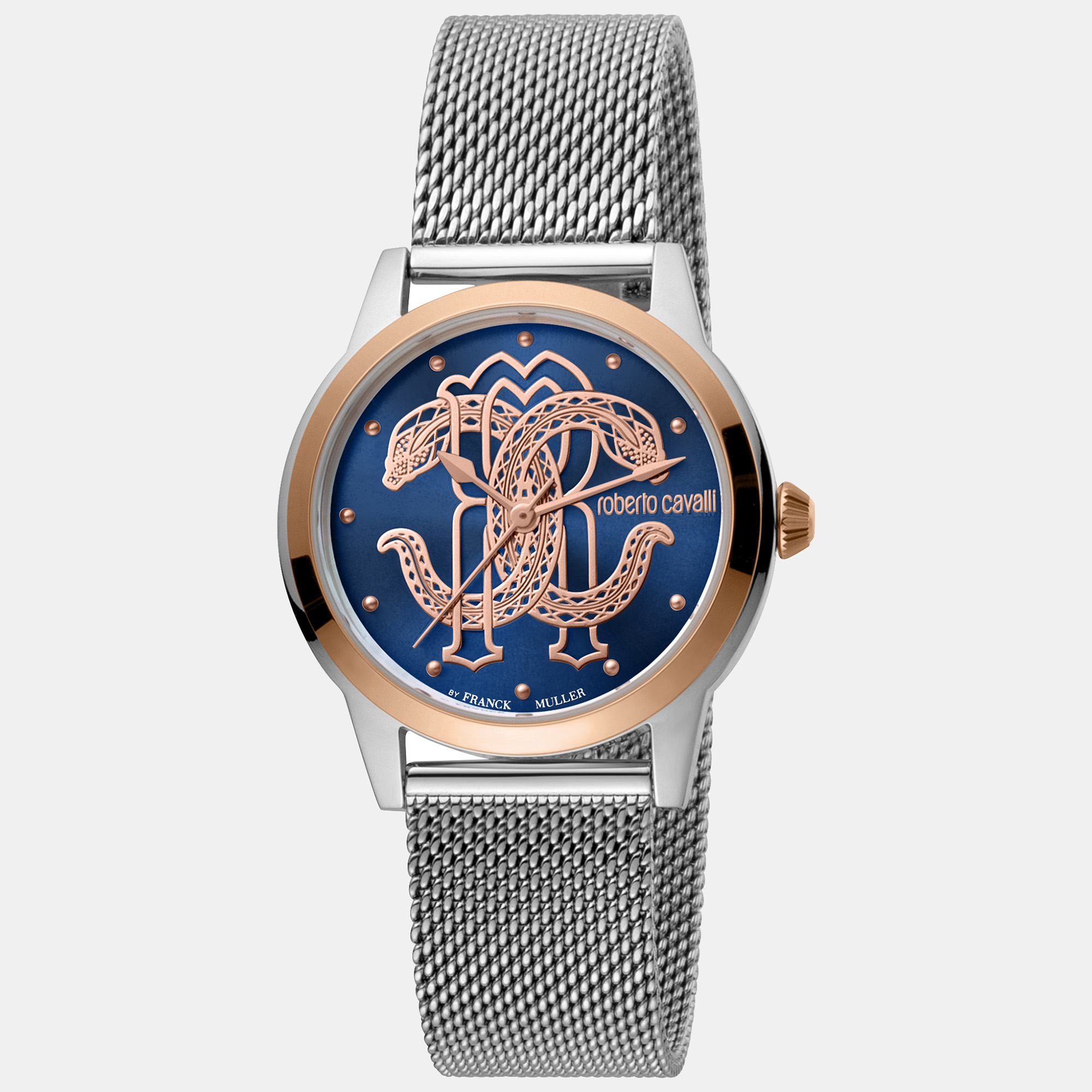 

Roberto Cavalli by Franck Muller Women's RV1L117M0121  Quartz Watch, Blue
