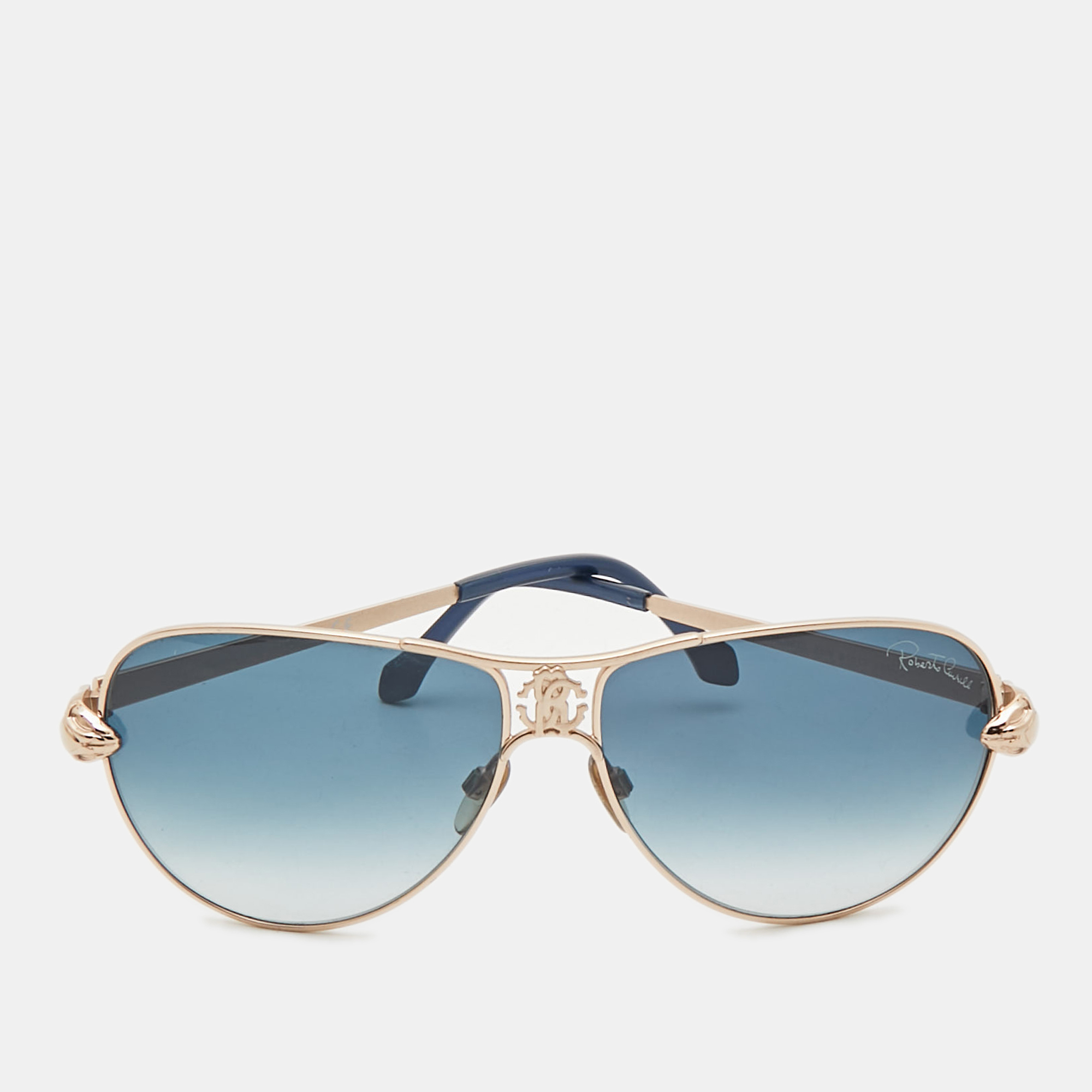 

Roberto Cavalli Blue Gradient Markab 883/S Aviator Sunglasses