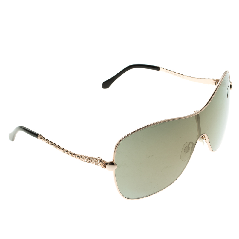 Pre Owned نظارة روبرتو كافالي أجينا ذهبي