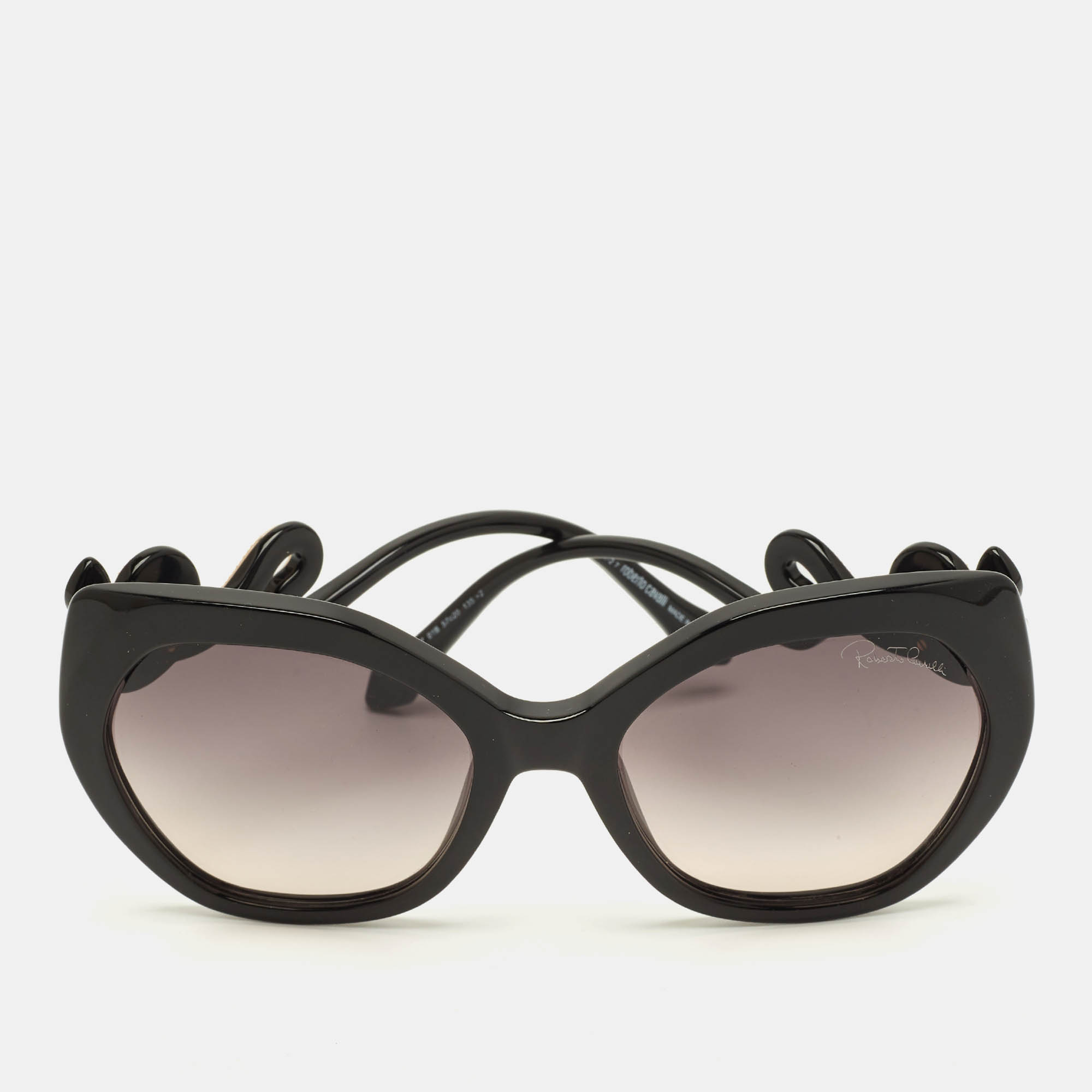

Roberto Cavalli Black Gradient Chianciano 1047 Butterfly Sunglasses