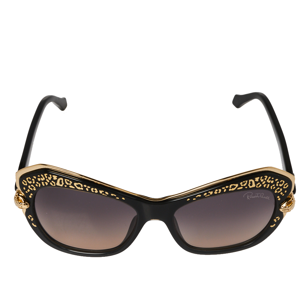 

Roberto Cavalli Black/ Bicolor Gradient Taygeta 981S Cateye Sunglasses