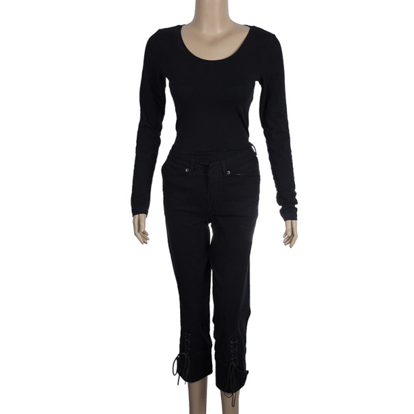 

Roberto Cavalli 3/4 Jeans, Black