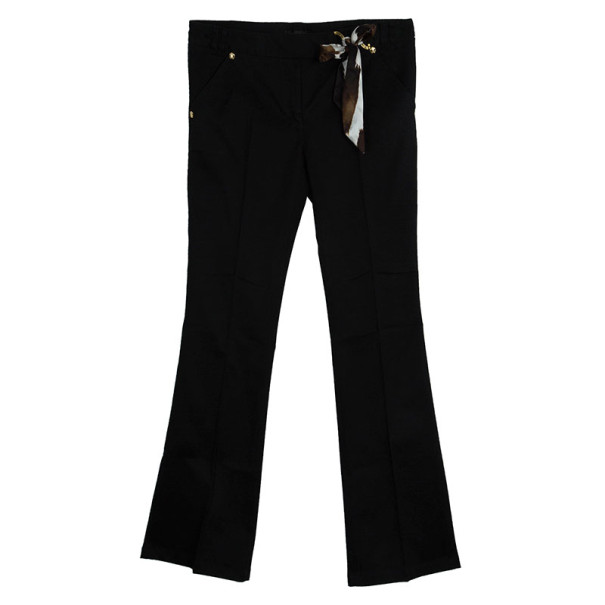 Pre Owned Roberto Cavalli Casual Flare Denim Pants L