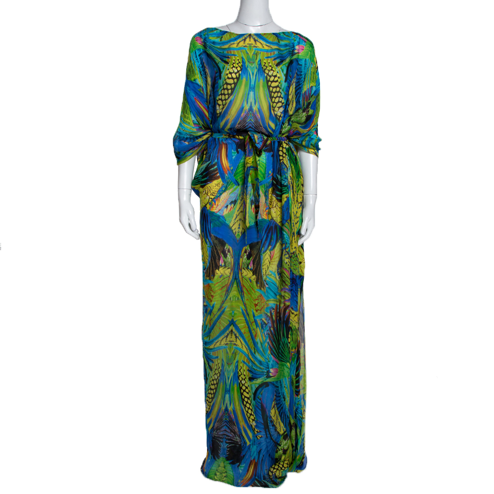 floral print kaftan dress