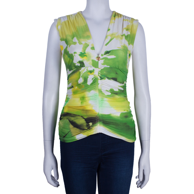 

Roberto Cavalli Multicolor Sleeveless Top