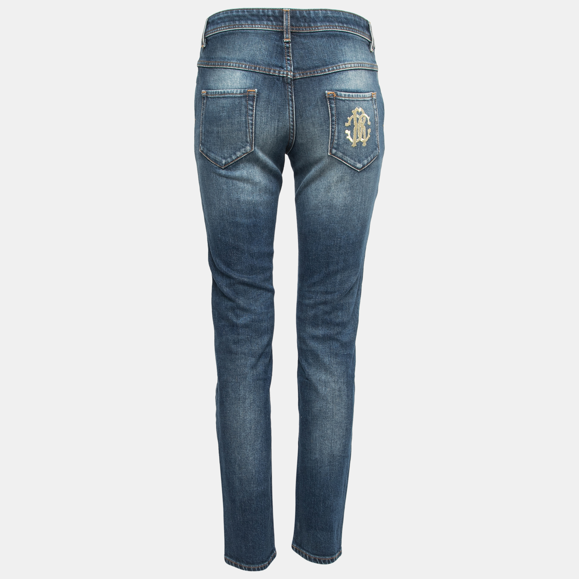 

Roberto Cavalli Blue Denim Skinny Jeans  Waist 28