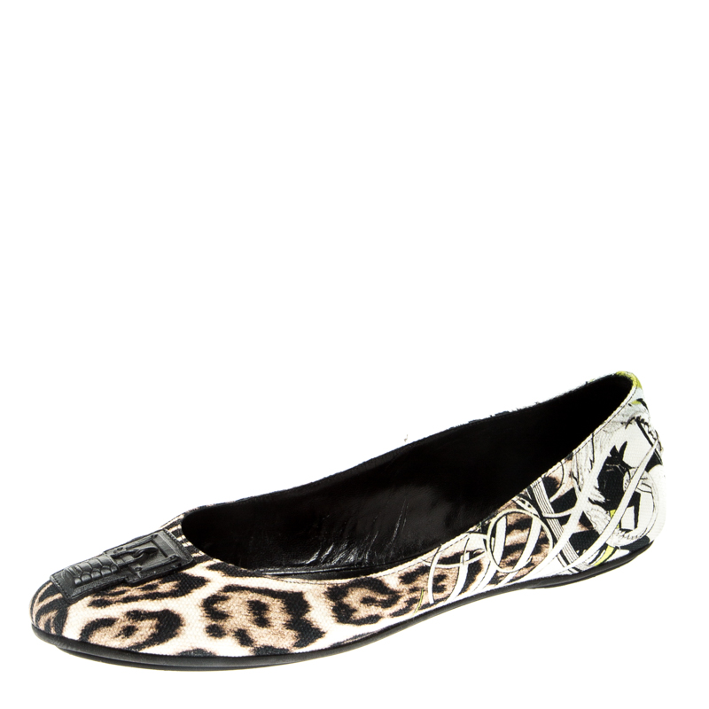 Roberto store cavalli flats