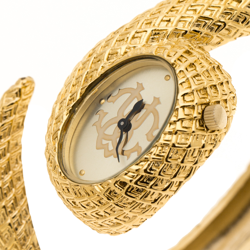 

Roberto Cavalli Gold Plated Steel Wild Soul R7253126575 Women's Wristwatch