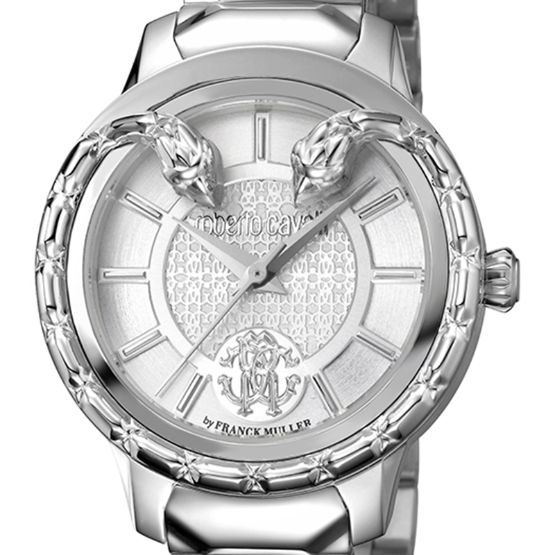 

Roberto Cavalli Silver Stainless Steel RV1L050M0051 Women's Wristwatch