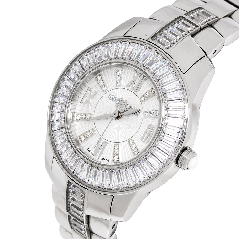 

Roberto Cavalli Silver Stainless Steel Tempus Fugit R7253147515 Women's Wristwatch