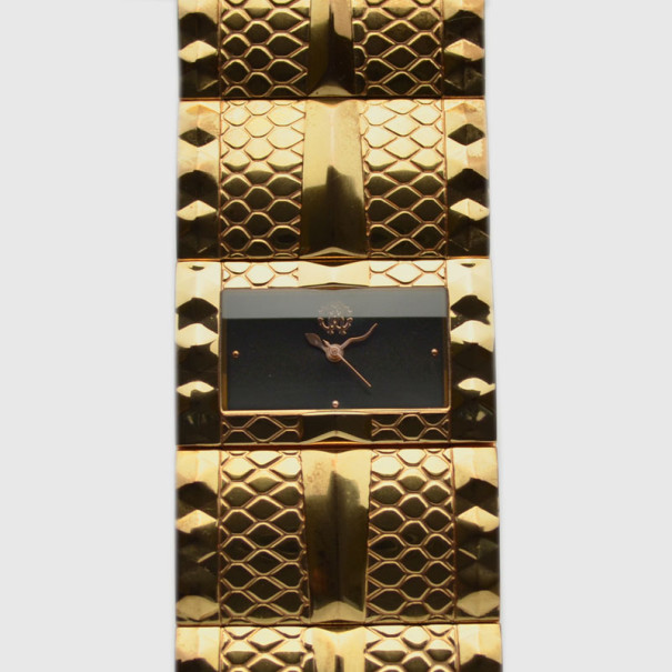 Pre Owned Roberto Cavalli Keira Rose Gold Stainless Steel Wristwatch