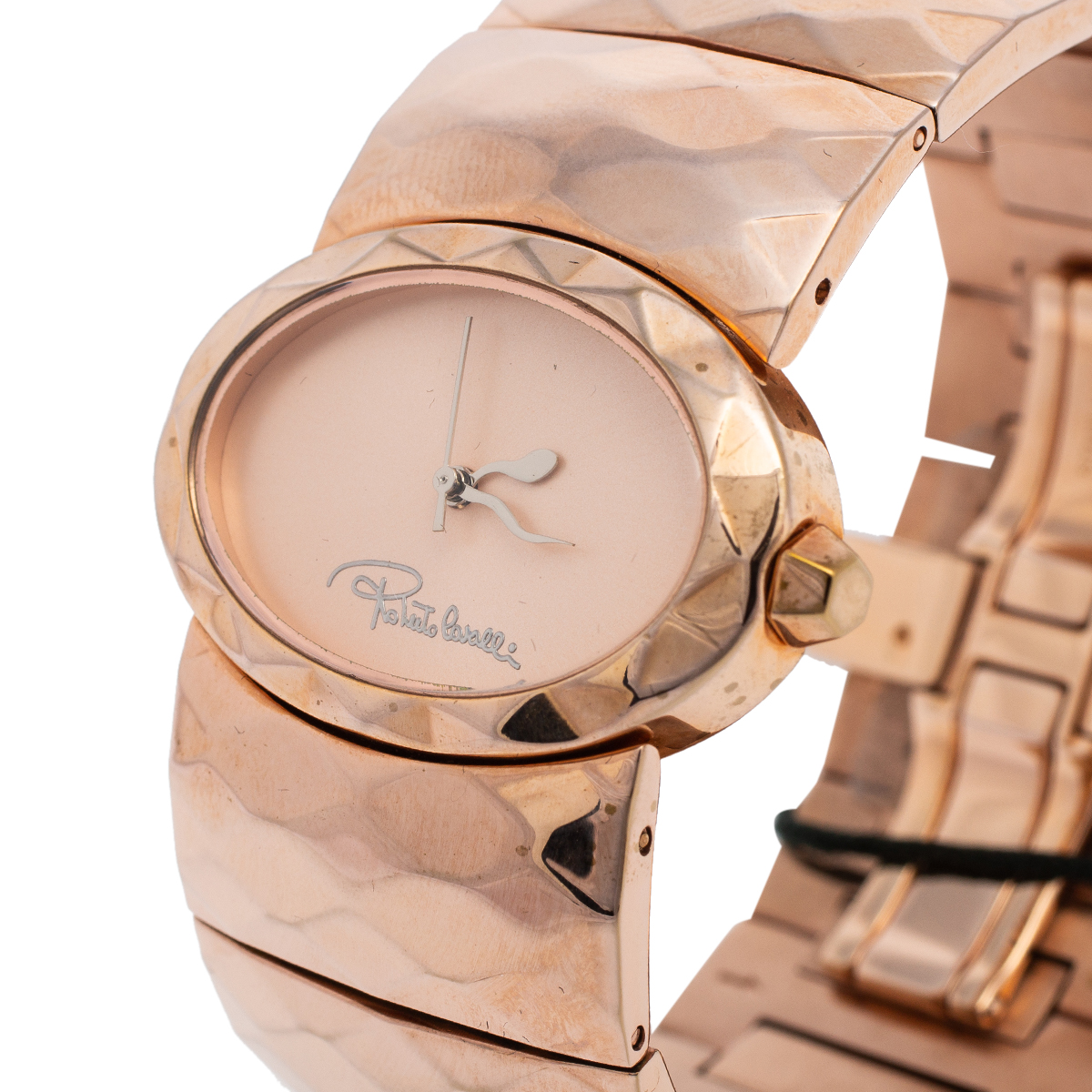 

Roberto Cavalli Champagne Pink Rose Gold Plated Stainless Steel R7253133517 Women's Wristwatch