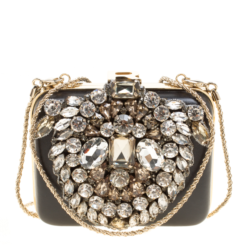 embellished clutch