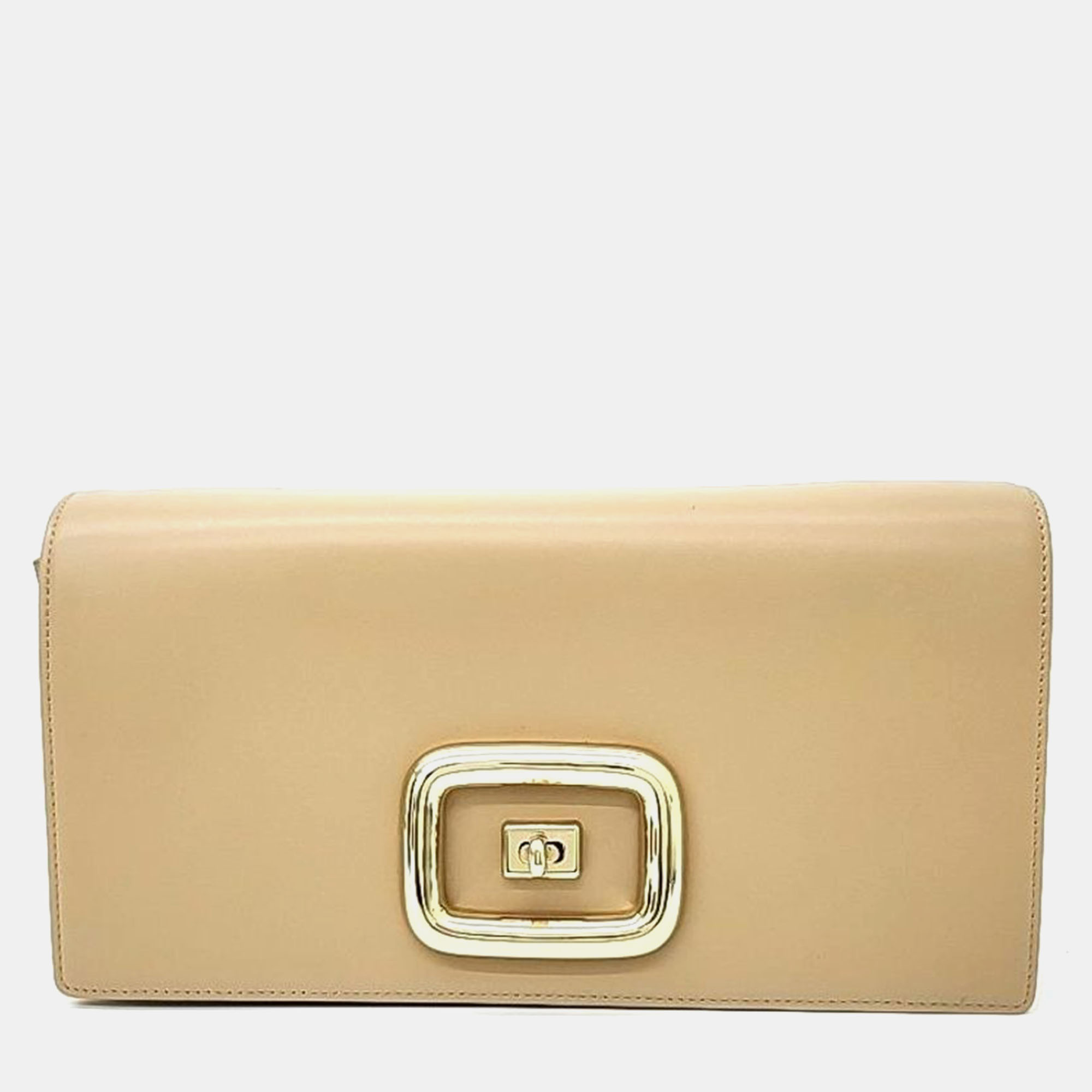 

Roger Vivier Beige Leather shoulder bag