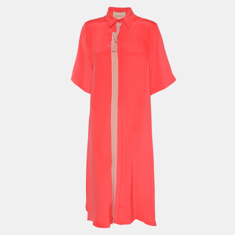 

Roksanda Ilincic Orange Silk Dress S