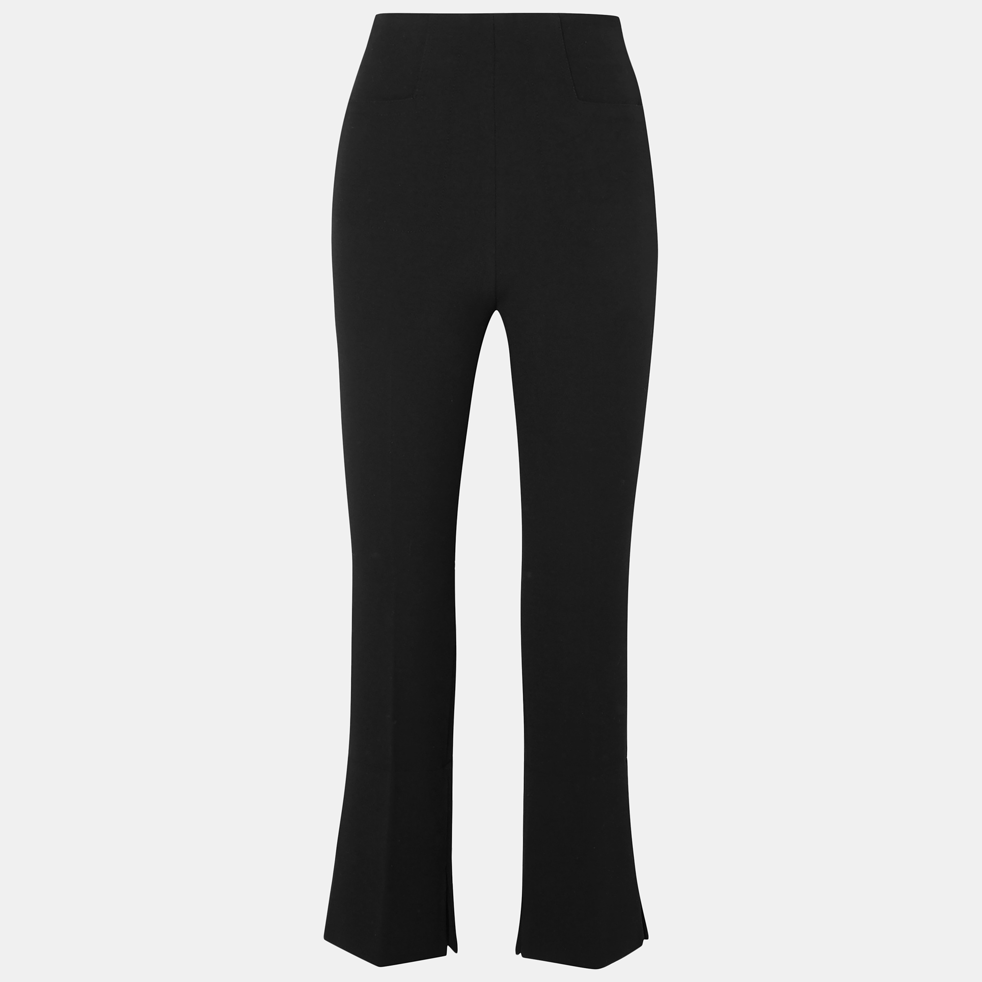 

Roland Mouret Polyester Flared Pants 18, Black