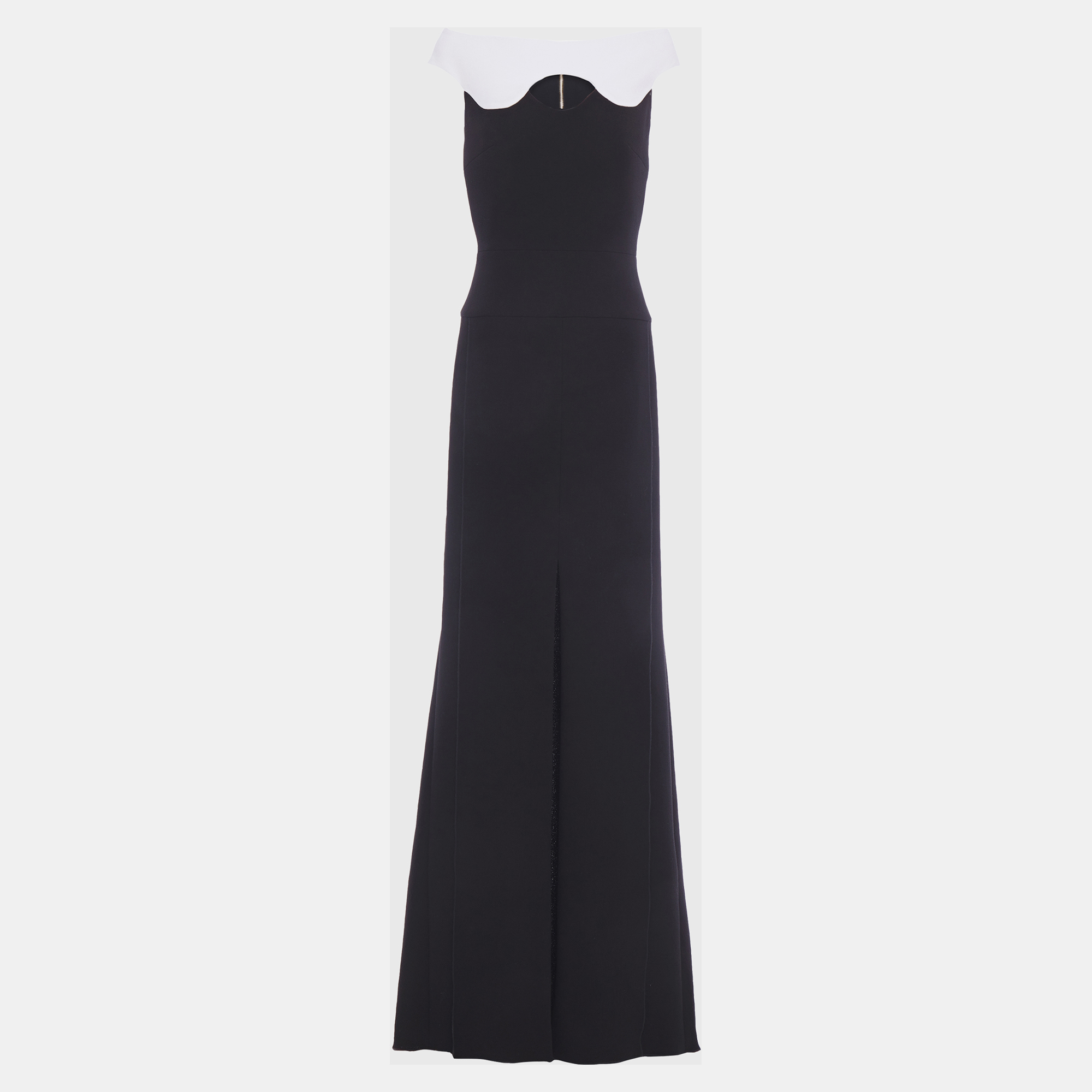 Pre-owned Roland Mouret Viscose Gowns 8 In Black