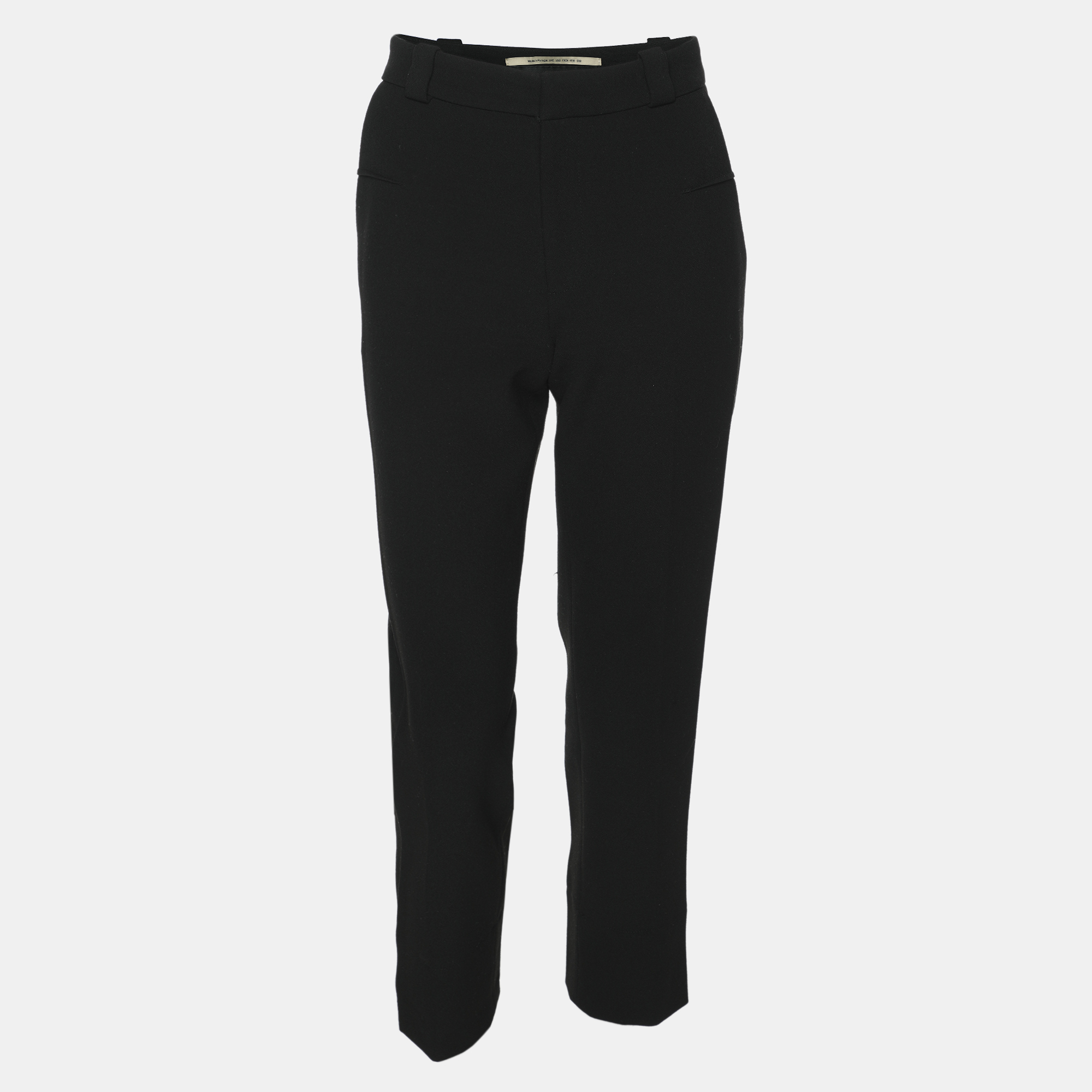 

Roland Mouret Black Crepe Trousers S