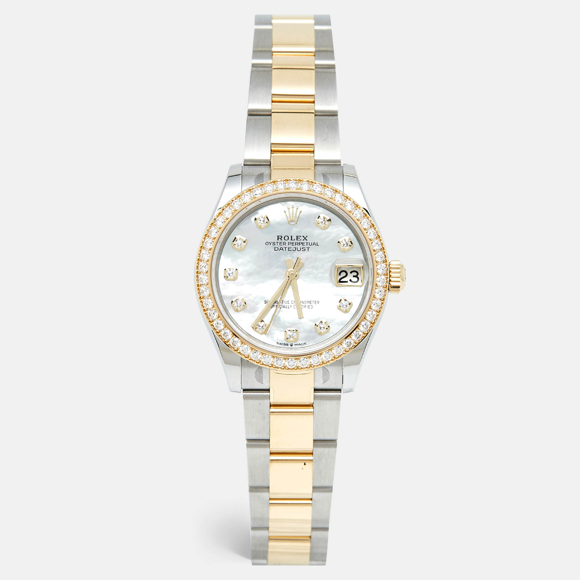 

Rolex Mother Of Pearl Diamond, Silver