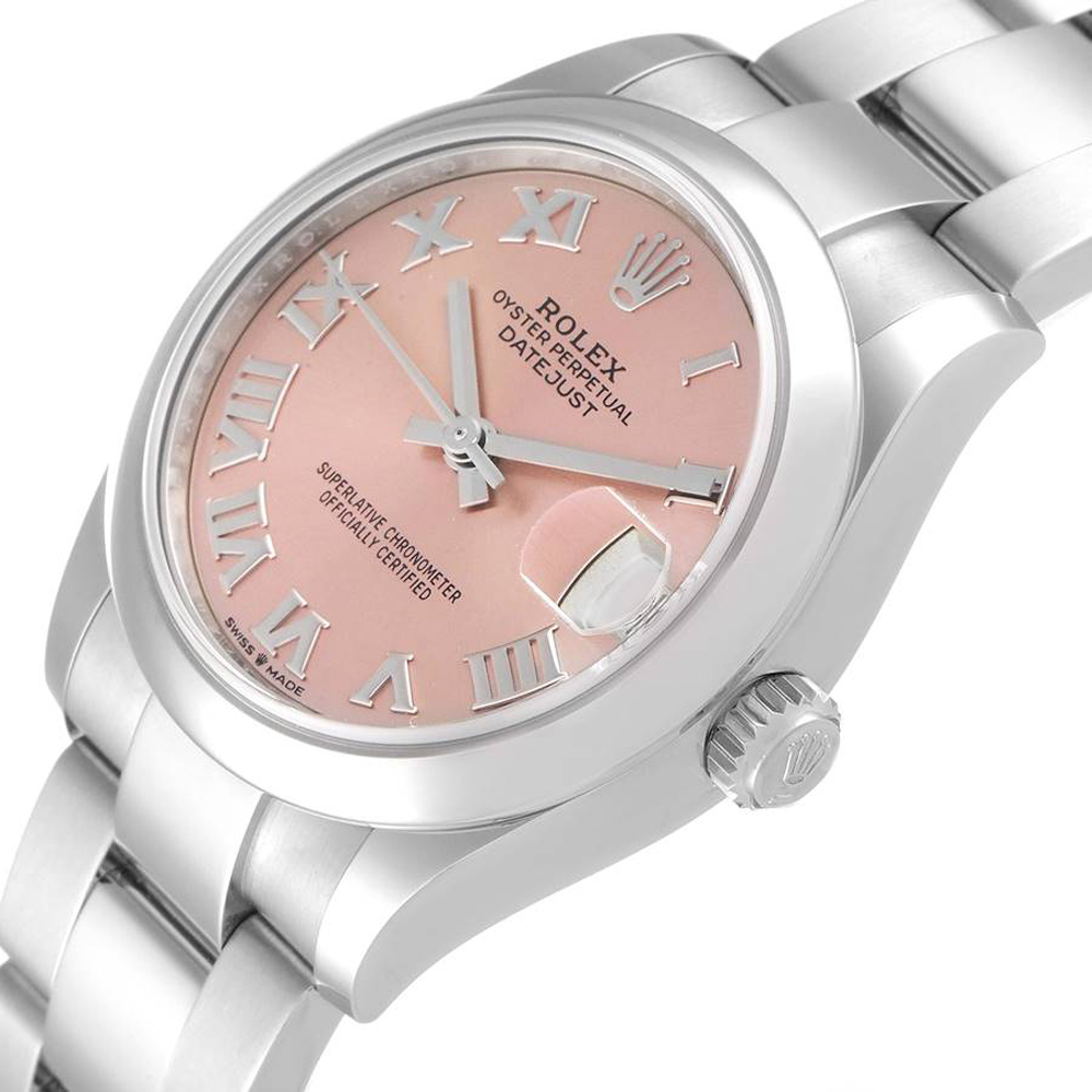 

Rolex Pink Stainless Steel Datejust 278240 Women's Wristwatch 31 MM