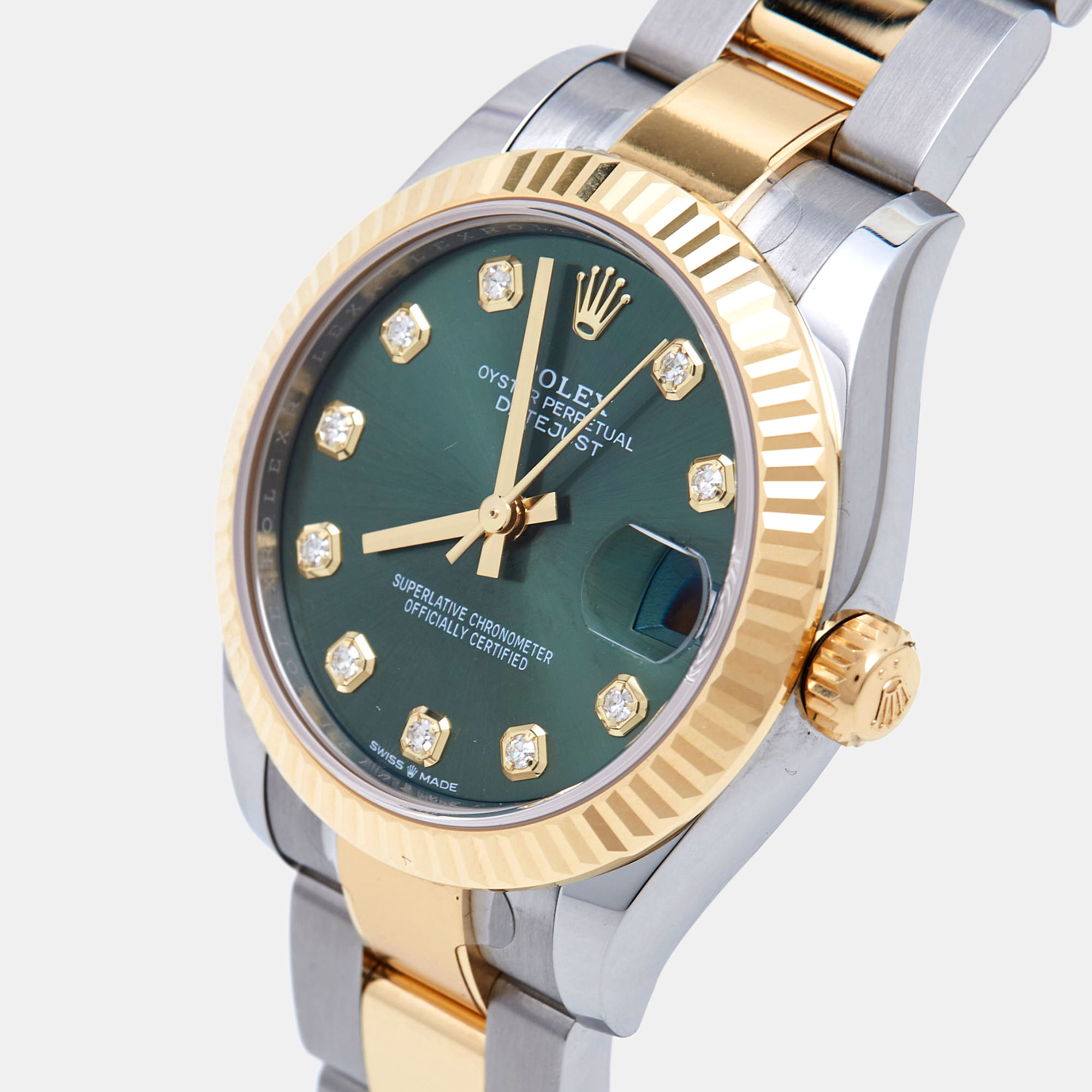 

Rolex Olive Green Diamond