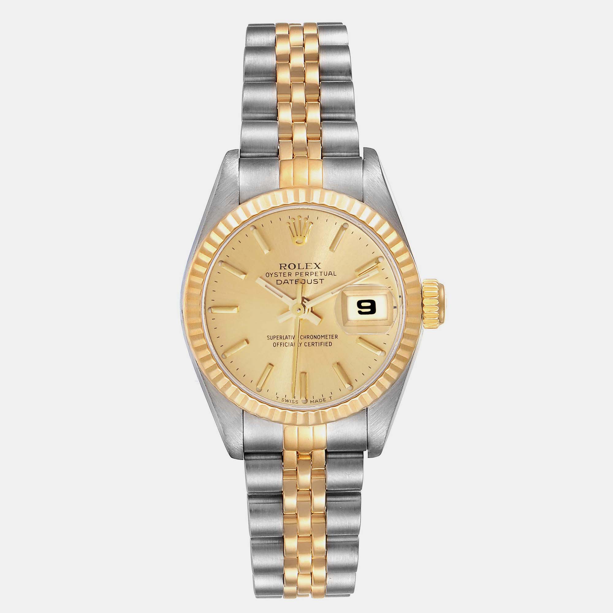 

Rolex Datejust Steel Yellow Gold Ladies Watch 26.0 mm