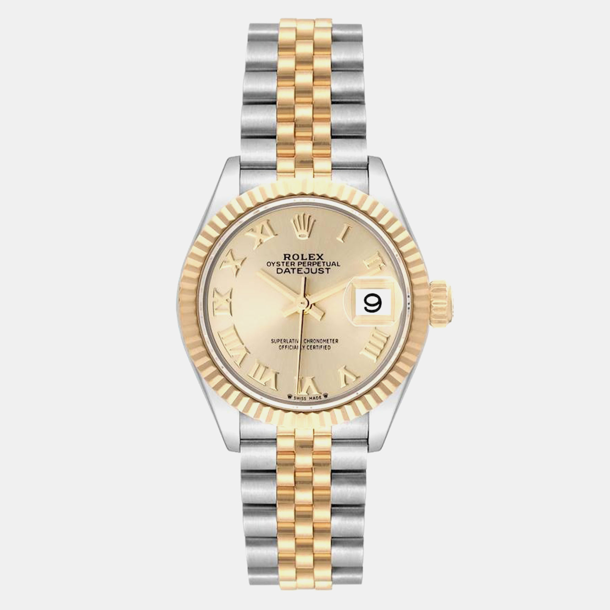 

Rolex Datejust Steel Yellow Gold Champagne Dial Ladies Watch 28.0 mm