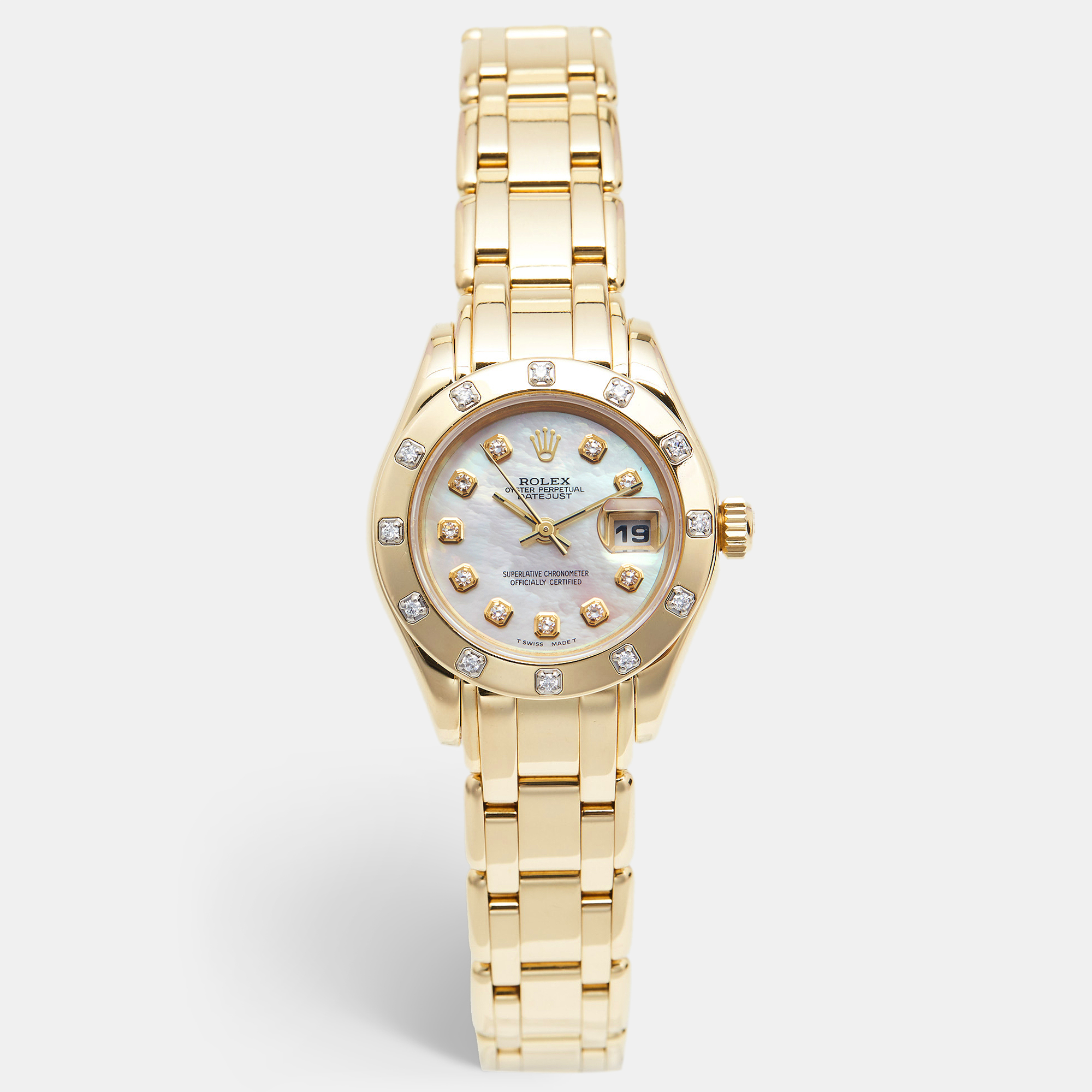 

Rolex Mother Of Pearl Diamond, Gold