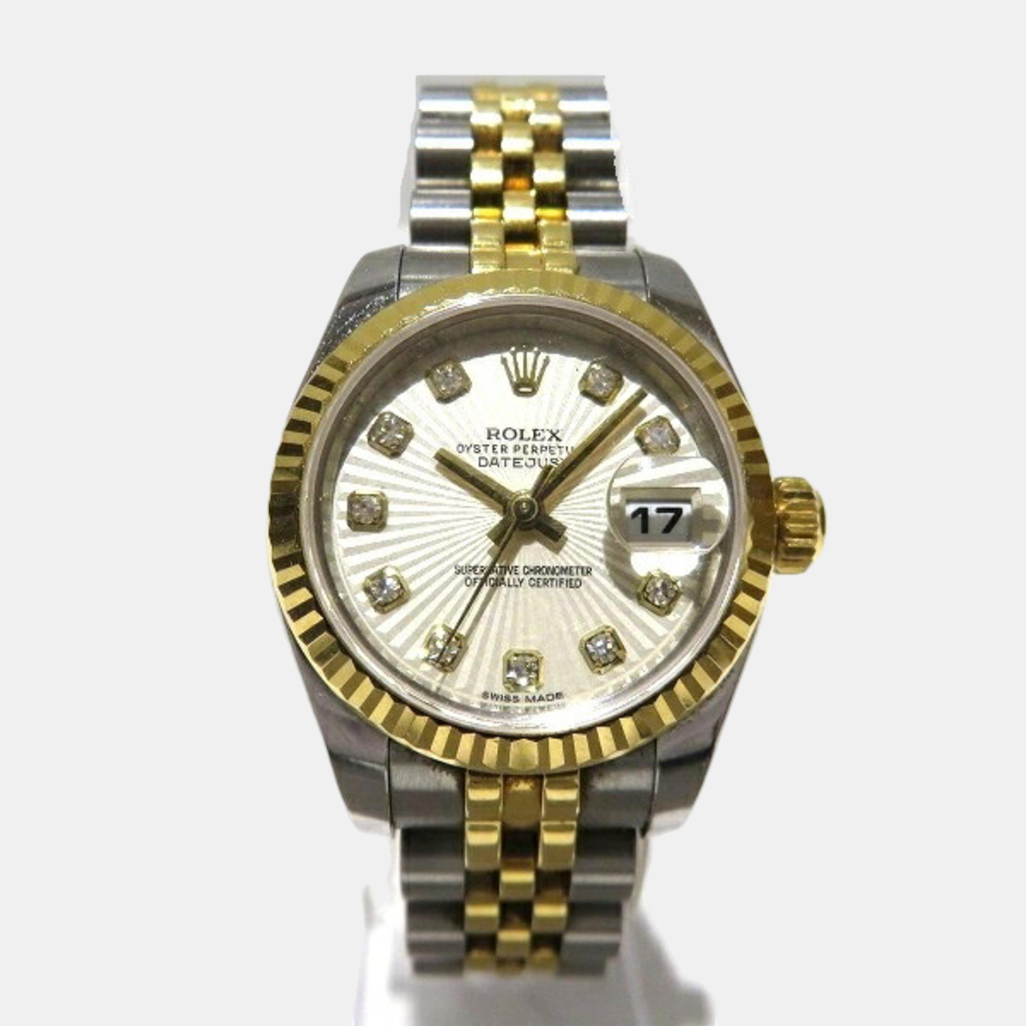 

Rolex Datejust 179173G Automatic Watch, White