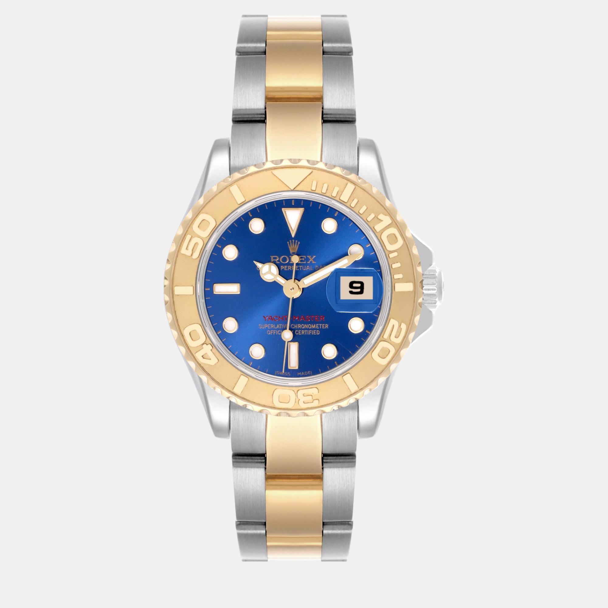 

Rolex Yachtmaster Steel Yellow Gold Blue Dial Ladies 29.0 mm