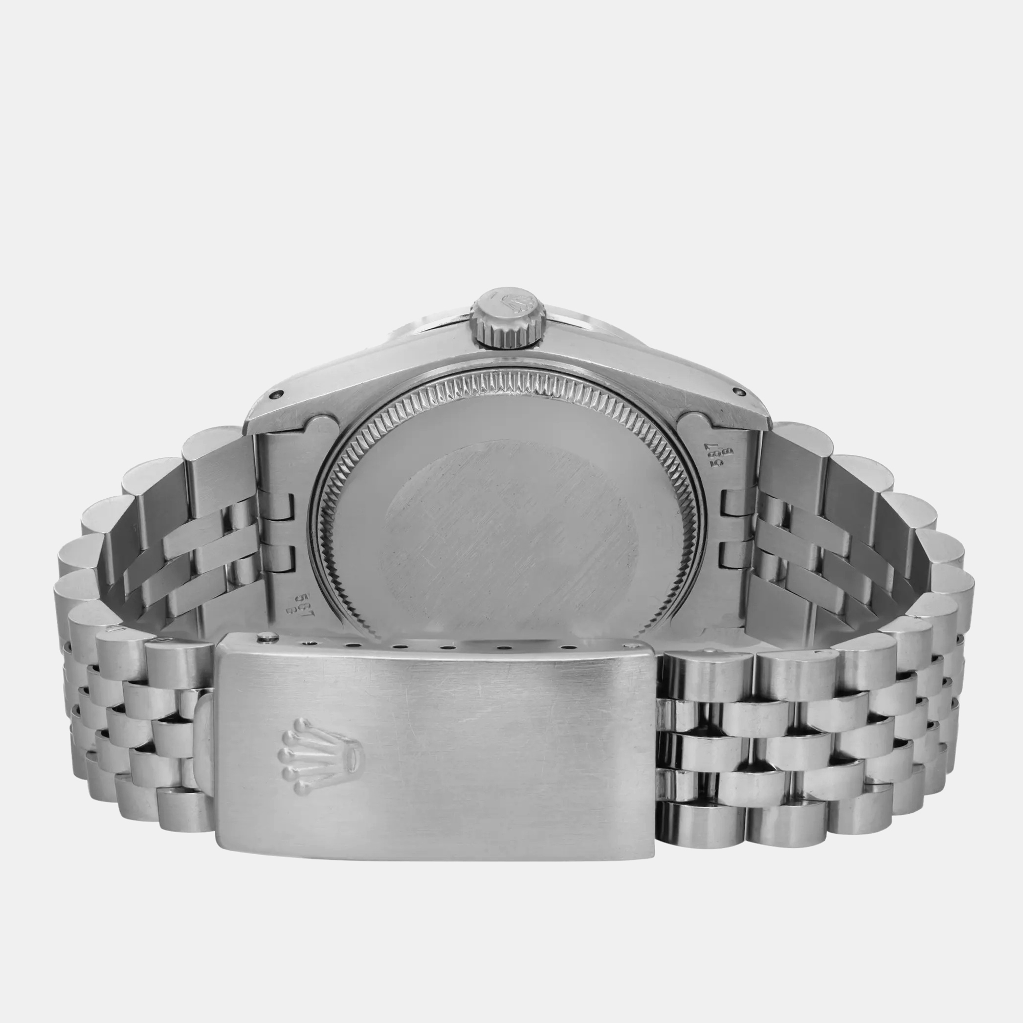 Rolex Cream Stainless Steel Datejust 68274 Automatic Men`s Wristwatch 31 mm 