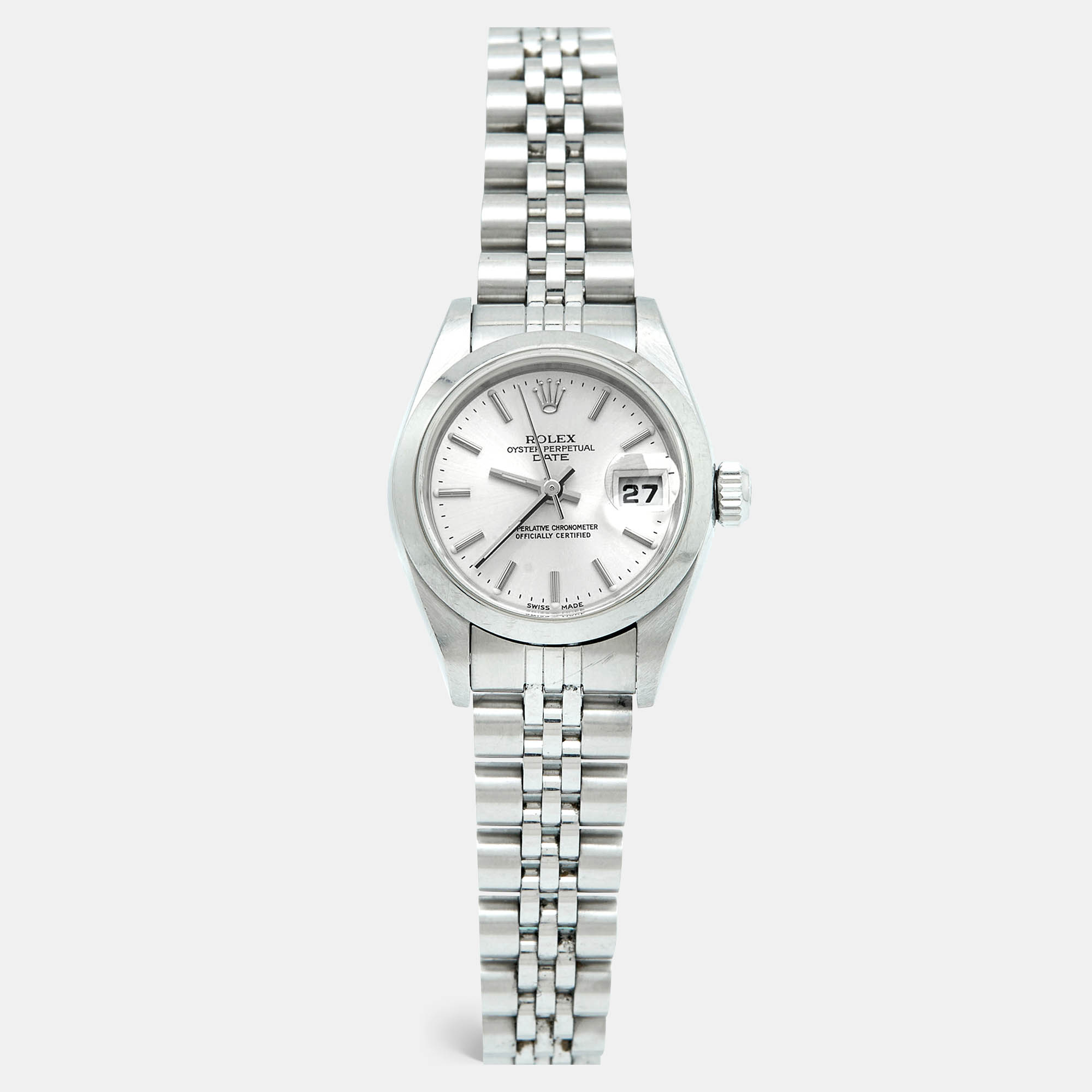 

Rolex Silver Dial